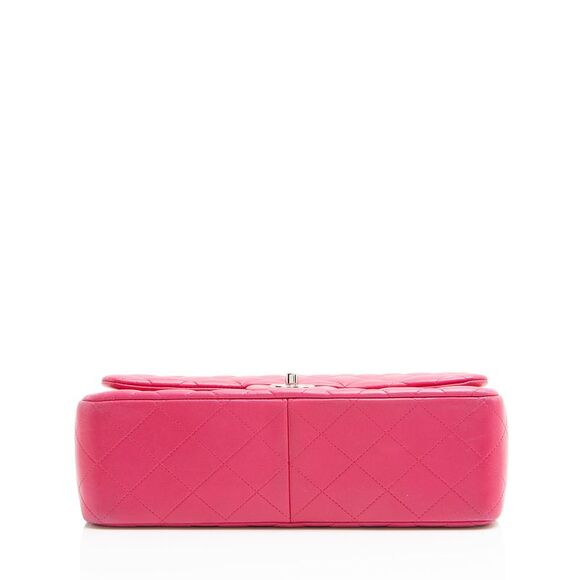 Chanel Lambskin Classic Jumbo Double Flap Bag - Picture 4 of 16